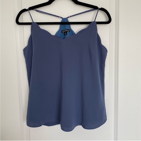 J. Crew Tops - J.CREW || Scalloped edge tank